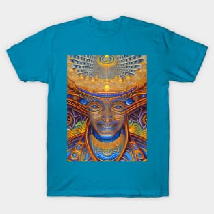 Transcendental Shift (7) - Trippy Psychedelic Art T-Shirt